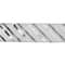 2.5" x 20ft. Silver Stripes White Taffeta Wired Ribbon by Celebrate It®